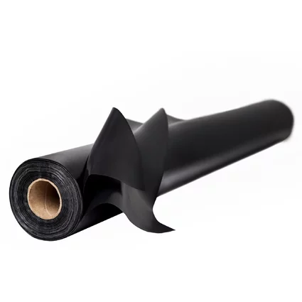 LDPE stavebná fólia - 100 mic - čierna