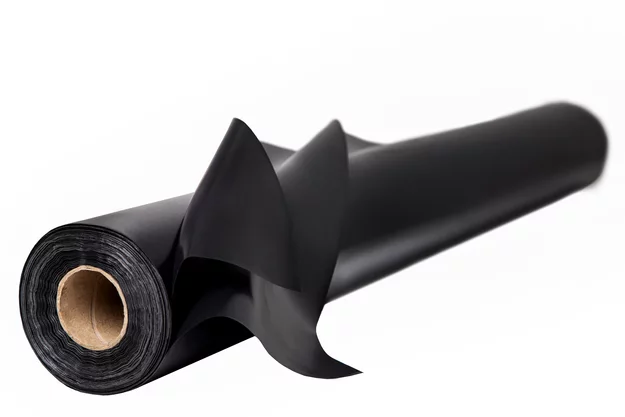 LDPE stavebná fólia - 100 mic - čierna